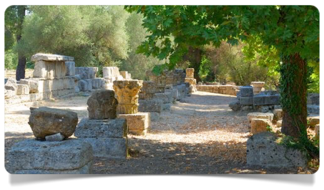 Карта Древней Греции Олимпия - resursworldwide